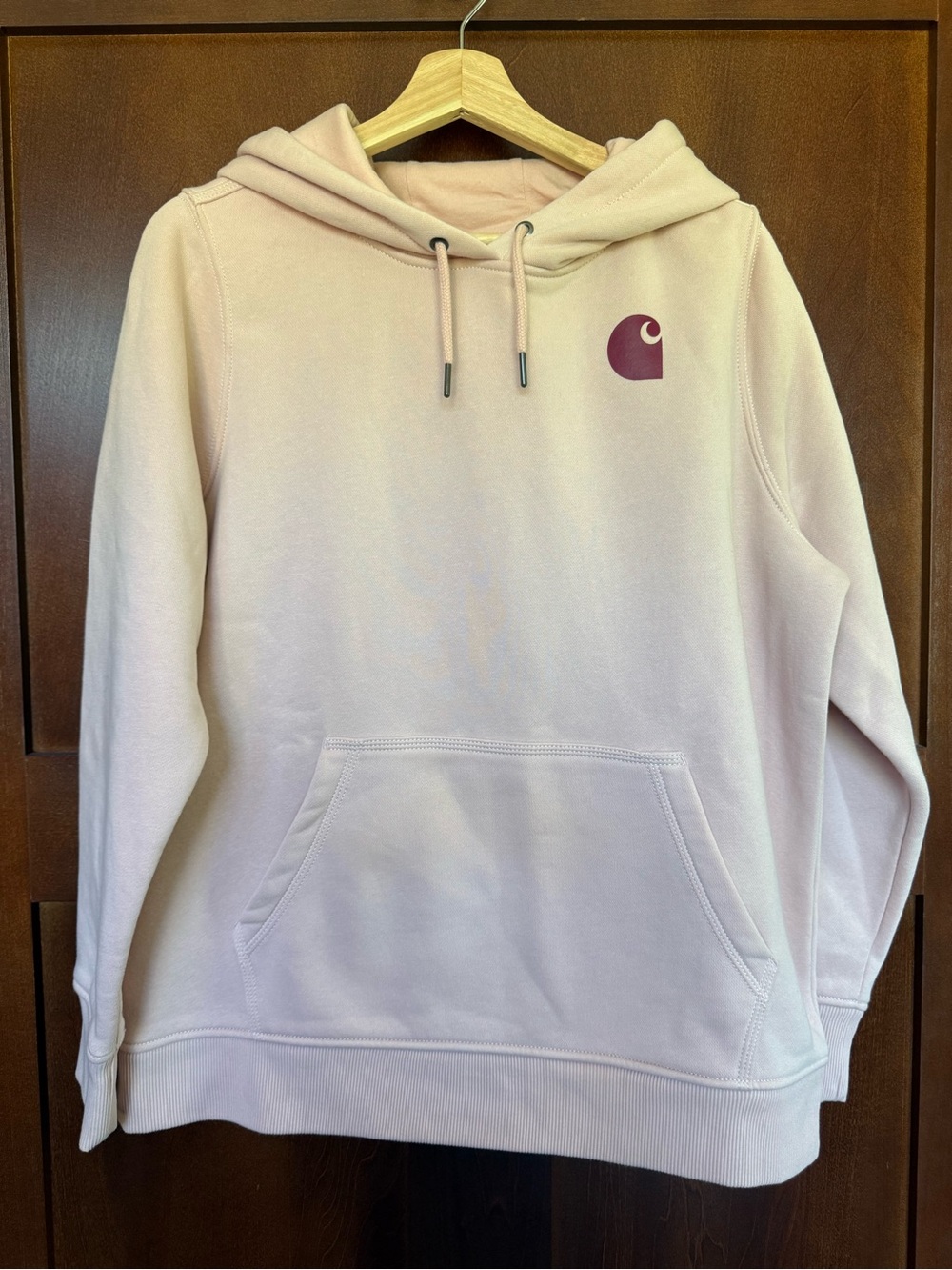 Women’s Carhartt Pink Lightweight Hooded Sweatshirt Size XL